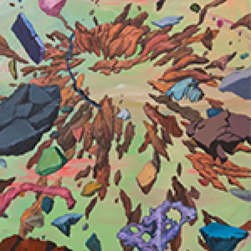 がれきとともに